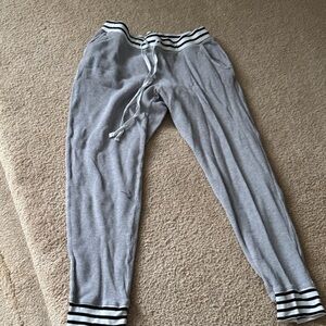 Alfani Kids Gray Joggers with Striped Accents